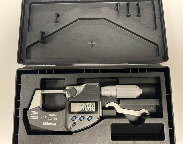 mitutoyo digital micrometer 0-25mm