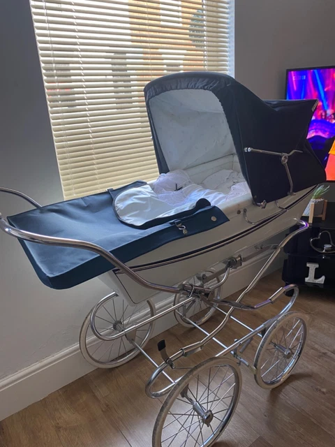 vintage silver cross coachbuilt pram