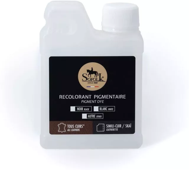Peinture Cuir/Simili-Cuir : Siège, Volant, Canapé - 250ml - 3-ANTHRACITE