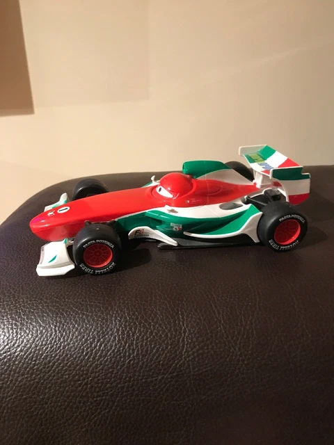 DISNEY PIXAR LIGHTNING Mcqueen Francesco Bernoulli Lights & Sound Car ...