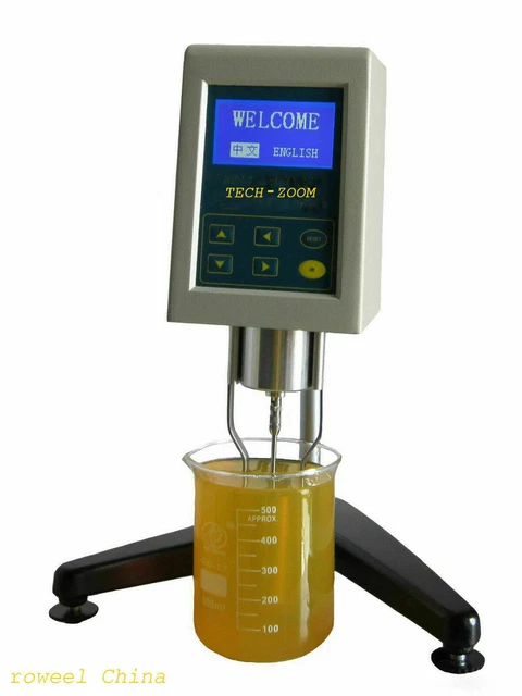 Rotary Viscometer Viscosity Fluidimeter Tester Meter Digital Display NDJ-9S t