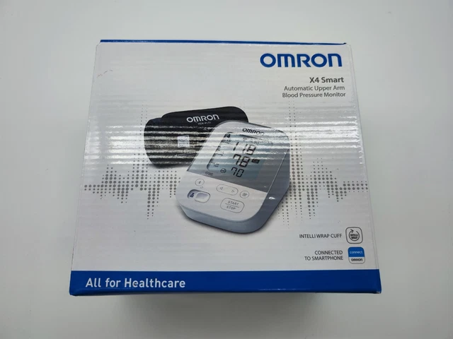 OMRON Tensiómetro de brazo digital X4 Smart monitor para la presión arterial