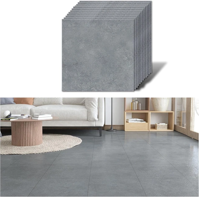 Pavimento PVC Adesivo Effetto Legno - Piastrelle Autoadesive, Impermeabili, Per Cucina E Bagno, 90x15 Cm, 36 Pezzi