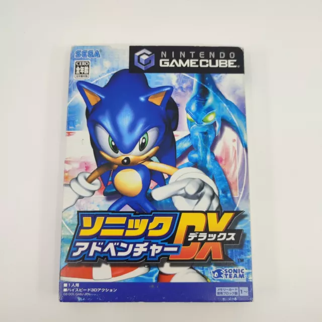 Sonic Adventure 2 Battle ADVENTURE DX Delux GC SEGA Nintendo Gamecube Japan