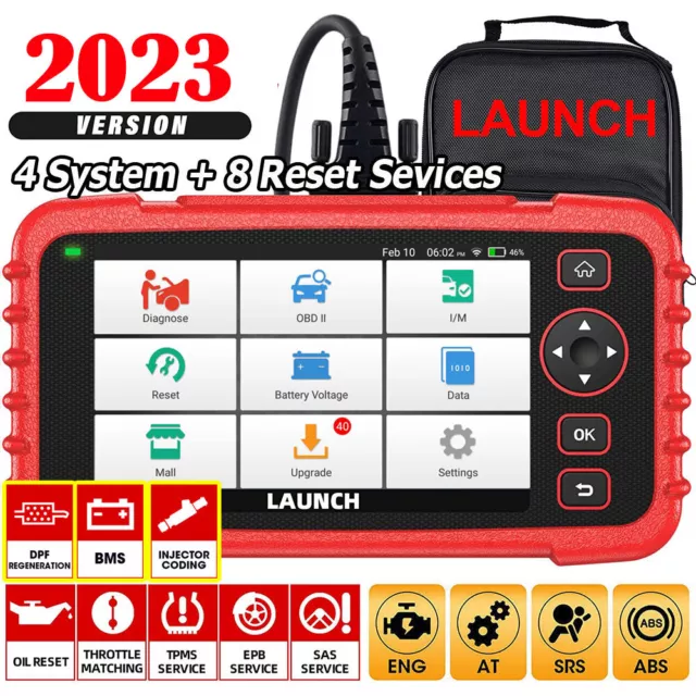 2023 Launch CRP129X PRO Profi KFZ Diagnosegerät Auto OBD2 Scanner TPMS EPB SAS