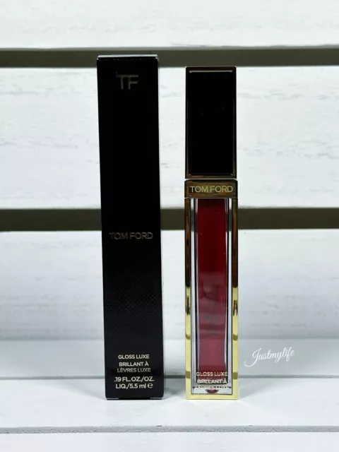 Tom Ford Gloss Luxe Lip Gloss, 01 DISCLOSURE, Full Size 0.19oz/5.5mL,NIB