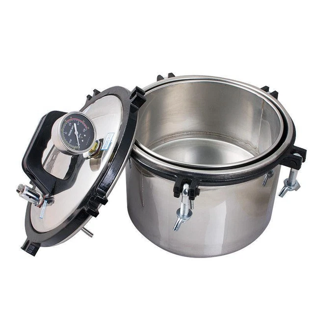 Steam Sterilizer 8L 110V Autoclave lab Medical Sterilization Equipment Portable