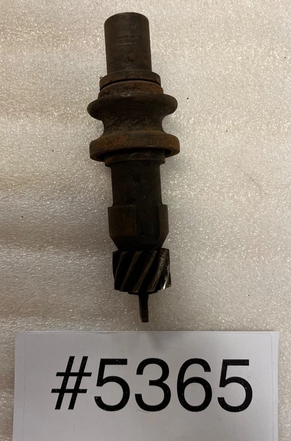 Ford Model A Distributor Lower Shaft w/Gear Used Usable #5365 Ford Model A Distributor Lower Shaft w/Gear Used Usable #5365