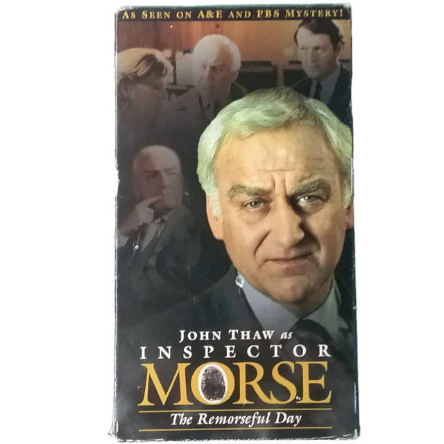 British Box Set Actor INSPECTOR MORSE THE Remorseful Day VHS John Thaw 2 Tape Set £6.27 ...