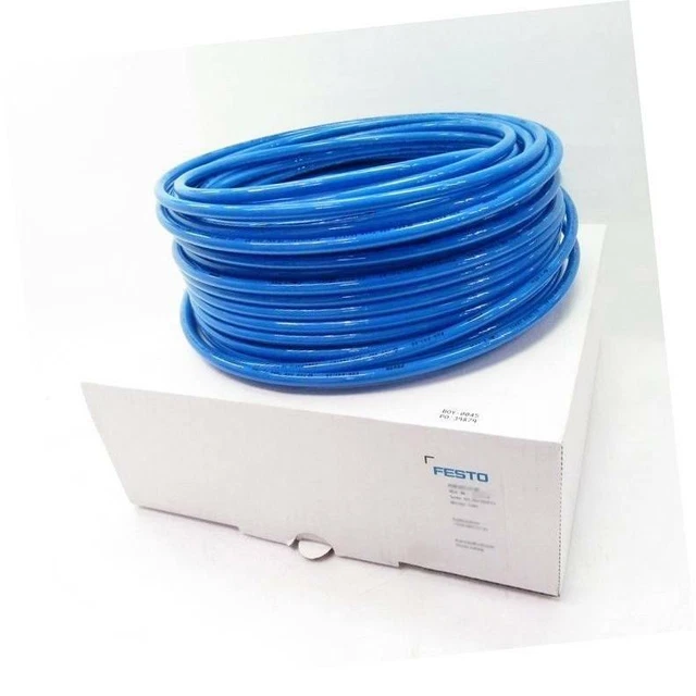 50 metri Nuovo Festo 197385 PUN-H-8X1,25-BL Tubo di plastica blu PUN-H-8X1,25-BL