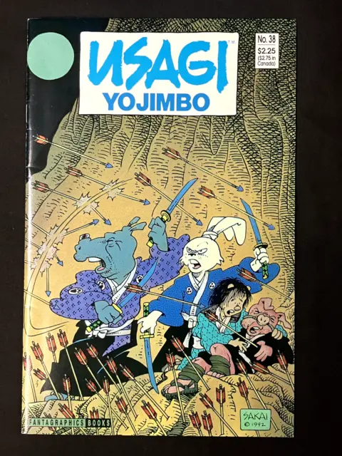 Usagi Yojimbo #38 (1st Series) Fantagraphics Books Mar 1993 Final Issue