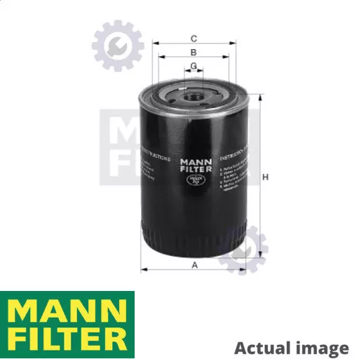 Oil Filter For Holden Rover Cadillac Morgan Land Rover Gmh 173 1X Mann-Filter