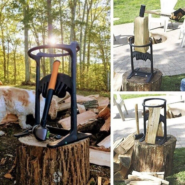 SMALL SPLITTING WEDGE Manual Log Splitting Tool Firewood Kindling ...