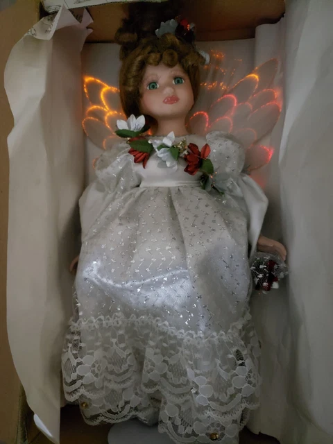 The Heritage Signature Collection Doll - Ariana Fiber Optic Porcelain Angel Doll