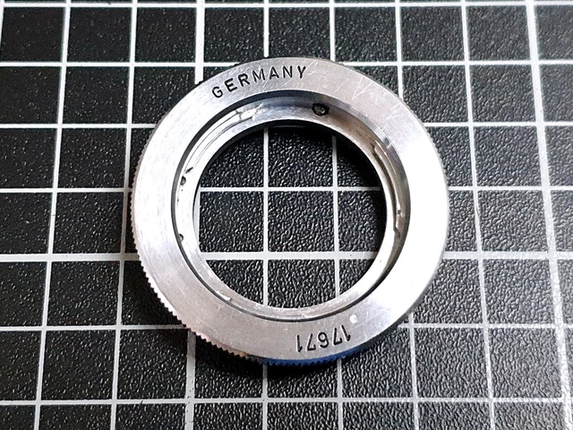 Leitz Leica Adapterring 17671 / DOOBC f. versenkb. 50mm Objektive collaps. lens