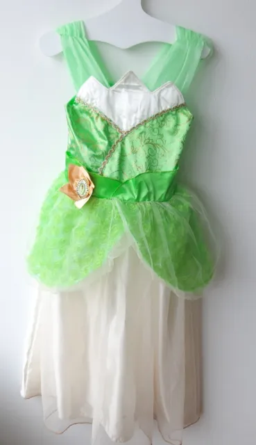 Bellissimo costume da principessa Disney Tiana per ragazze - età 5-6