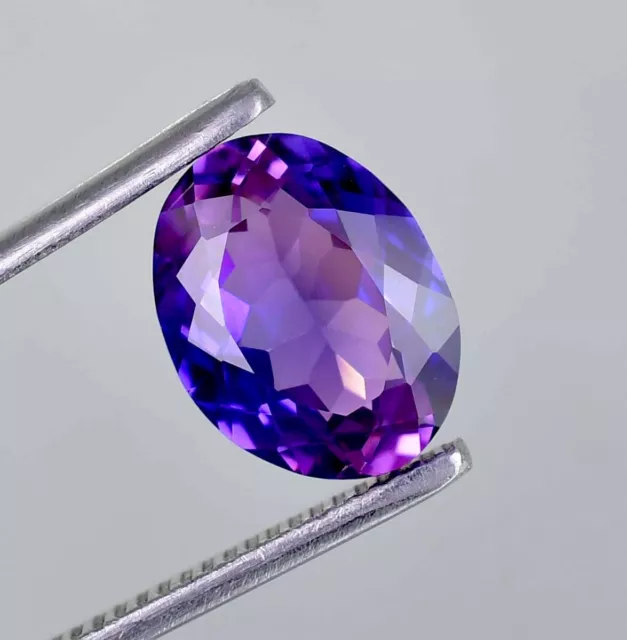 4.90 Ct Natural Ceylon Musgravite Purple-Gray Oval Loose Gem Certified 11x9 MM 2