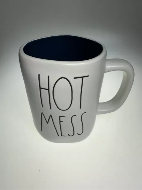 Rae Dunn "Hot Mess" Coffee Mug Artisan Collection by Magenta FREE SHIPPING