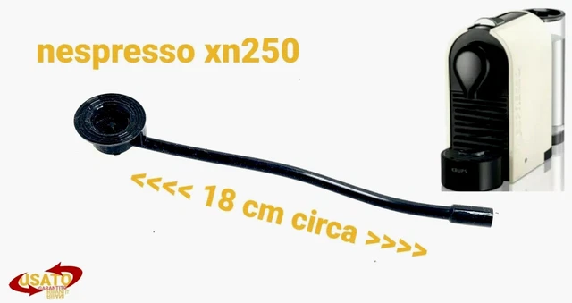 Krups nespresso Berichterstattung Auslauf Maschine Caffè U XN2501