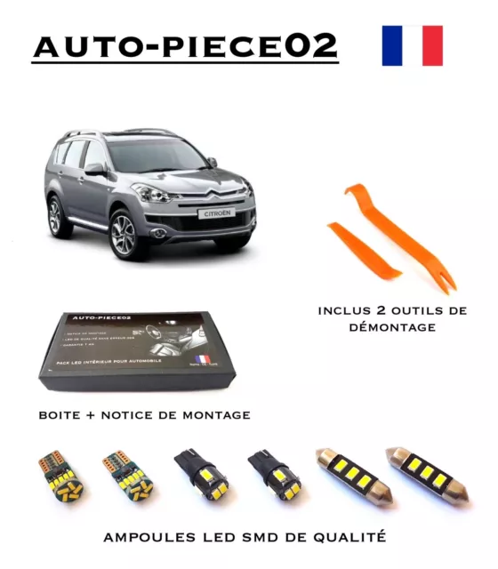 Pack FULL LED intérieur pour Citroen C-Crosser