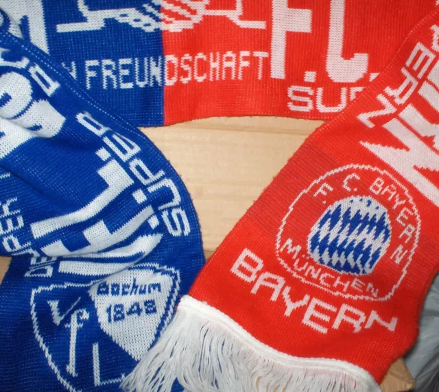 FC Bayern München Schal Fanfreundschaft VFL BOCHUM - FCB Neu,RARITÄT,Lizenz