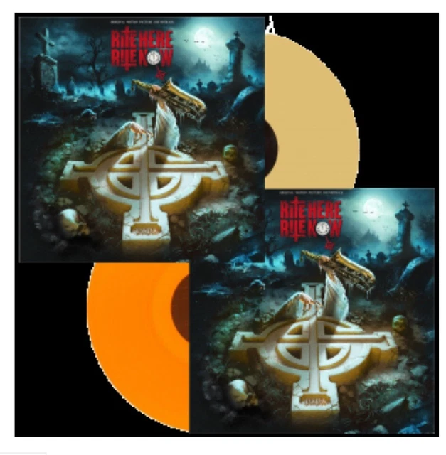 GHOSTRITE HERE RITE NOWOriginal Motion Picture S/T Exclusive Orange Vinyl Pre £69.99 PicClick UK