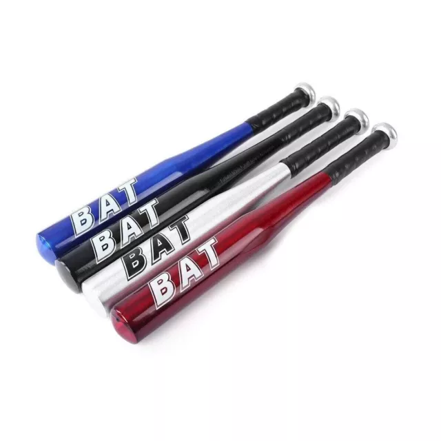 Outdoor Sports Aluminum Alloy Baseball Bat Available in 4 Colours 60cm / 75cm