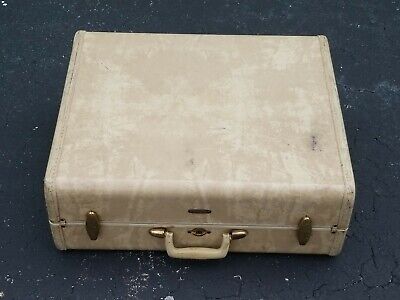 Vtg SAMSONITE Shwayder Bros 4551 Marble 21" HARD Suitcase Streamlite WITH KEY!
