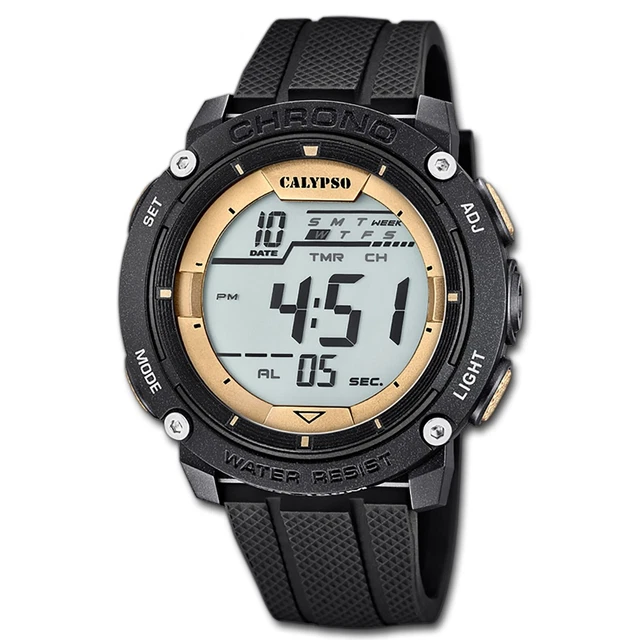 Orologio Digitale Unisex Calypso K5874/2 | Colorato Con Cronometro E Sveglia, 50m Water Resistant