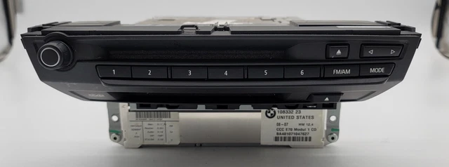 Info-GPS-TV Screen Player DVD Navigation System Fits 07-10 BMW X5 E70 OEM