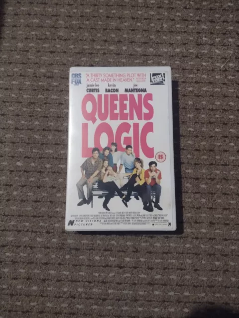 Queens Logic (1991) Big Box Ex-Rental VHS Tape