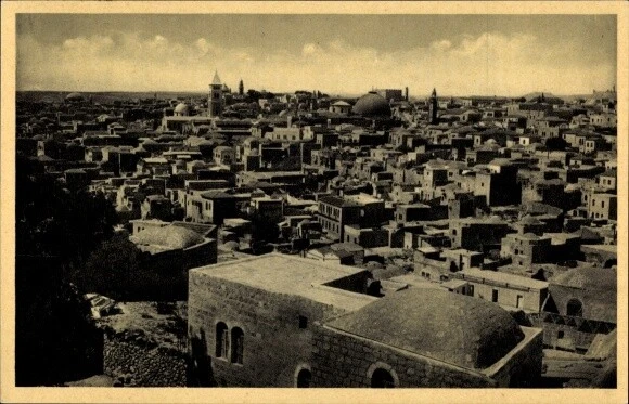 Ak Jerusalem Israel, Gesamtansicht - 3817567