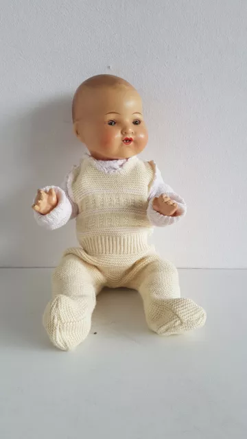 Porzellankopf-Puppe Armand Marseille Dreambaby 351/1 K ca. 28 cm um 1920