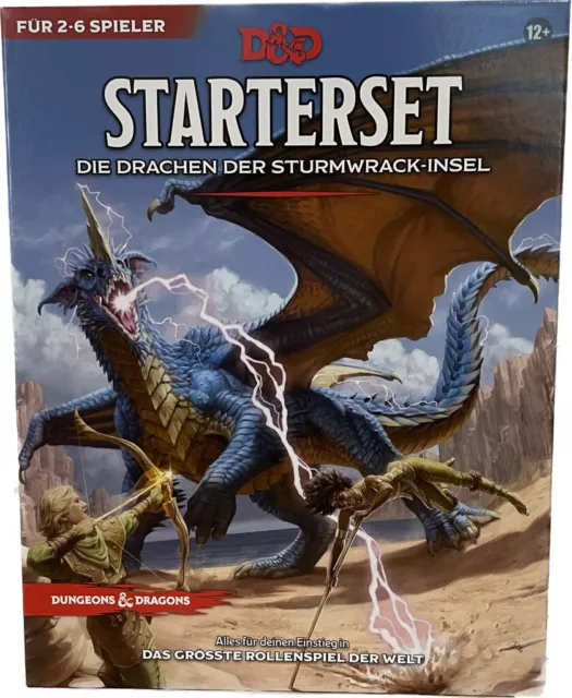 Dungeons & Dragons Starterset RPG PnP D&D Basisbox - Grundregeln für Einsteiger