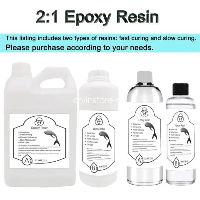 Epoxy Resin 2:1 Bulk Coating Resin Super Clear Resin River Table Casting Art AU 2
