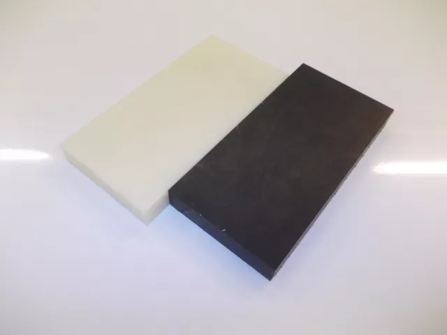 20 mm cast Nylon Plate 300 mm x 200 mm Engineering block-Machining-milling-etc