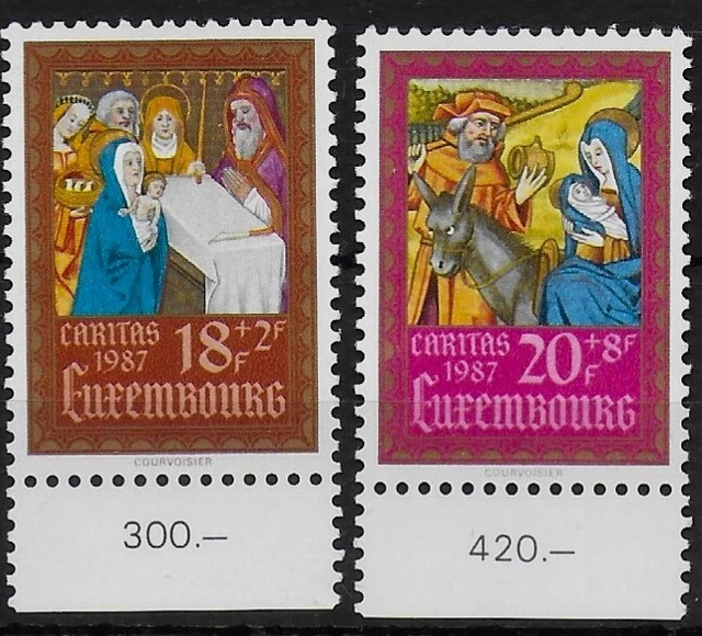 Luxembourg 1987 National Welfare Fund - MNH