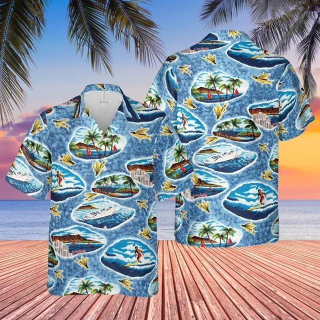 Rooster Hawaiian Shirt Top Gun FOR SALE! PicClick
