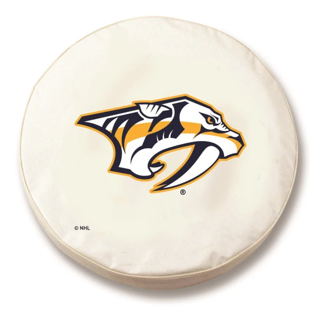 Holland Bar Stool Tire Cover With White Vinyl Finish TCLGNshPreWT
