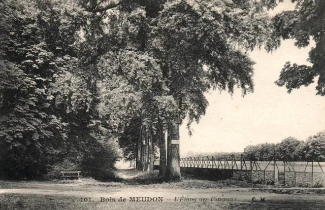 CPA 92 - Bois de MEUDON (Hauts de Seine) - 101. L'Etang des Fonceaux