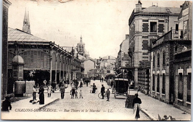 51 CHALONS SUR MARNE  carte postale ancienne [REF / 60620]