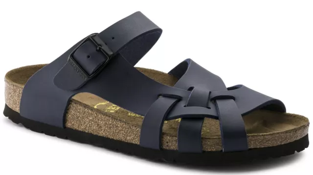 Birkenstock Pisa Birkenstock-Flor Sandals Size 39 Womens 8.5 Navy Strappy Slide