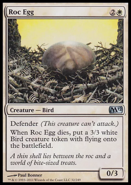 Magic the Gathering MTG Roc Egg (32) Magic 2012   LP