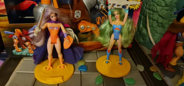 Masters of the Universe motu He man She-ra Stand Figurenständer