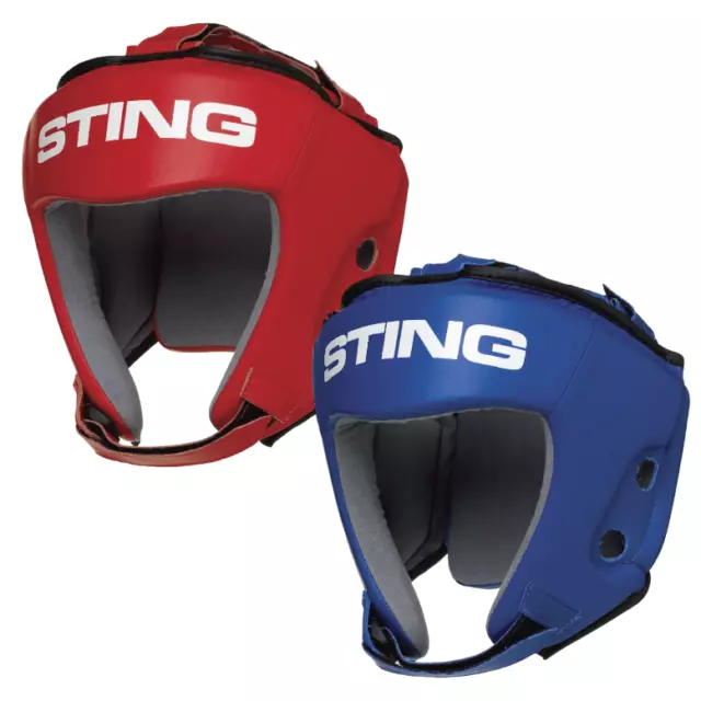 Sting IBA Competition Boxing Head Guard Muay Thai Boxing Sparring Kickboxing Kar