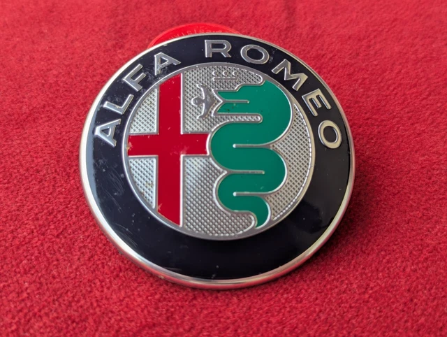 SCRITTA STEMMA SUPER ALFA ROMEO GIULIA POSTERIORE ORIGINALE LOGO SIGLA