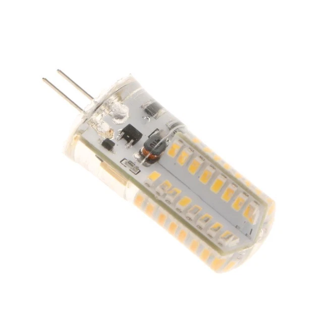 Lot De 3 Ampoules LED G4 V-TAC – 12V 3W 4500K 200lm, Silicone, Neuves