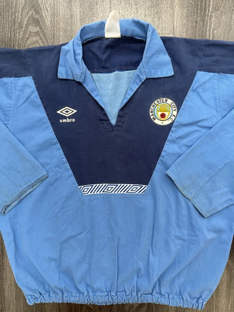 MANCHESTER CITY UMBRO Vintage Retro Track Top Training
