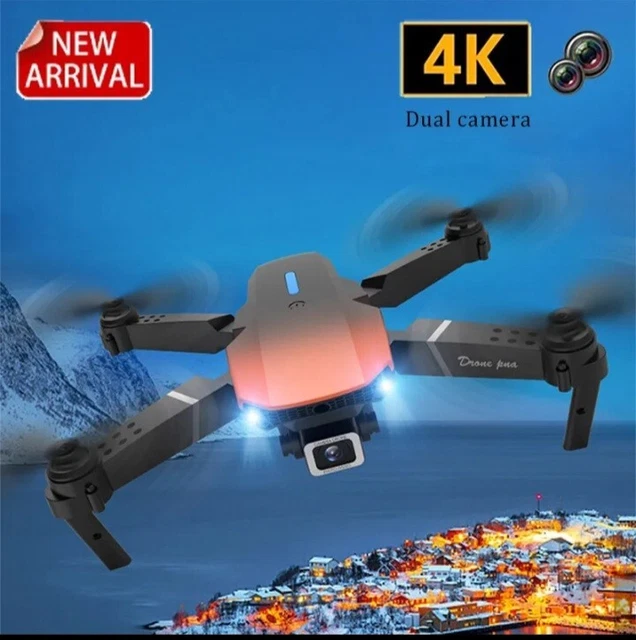 New  RC Drone 4k 1080p HD camera RC Helicopter WIFI FPV Height Hold Gift