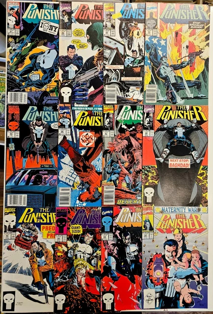 Bronze Age Marvel Comics Punisher Lot 12 Key Issues 41-52 Nice Condition